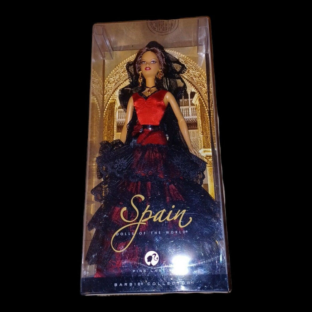 Spain BarbieDolls of the World PinkLabel 50th anniversary